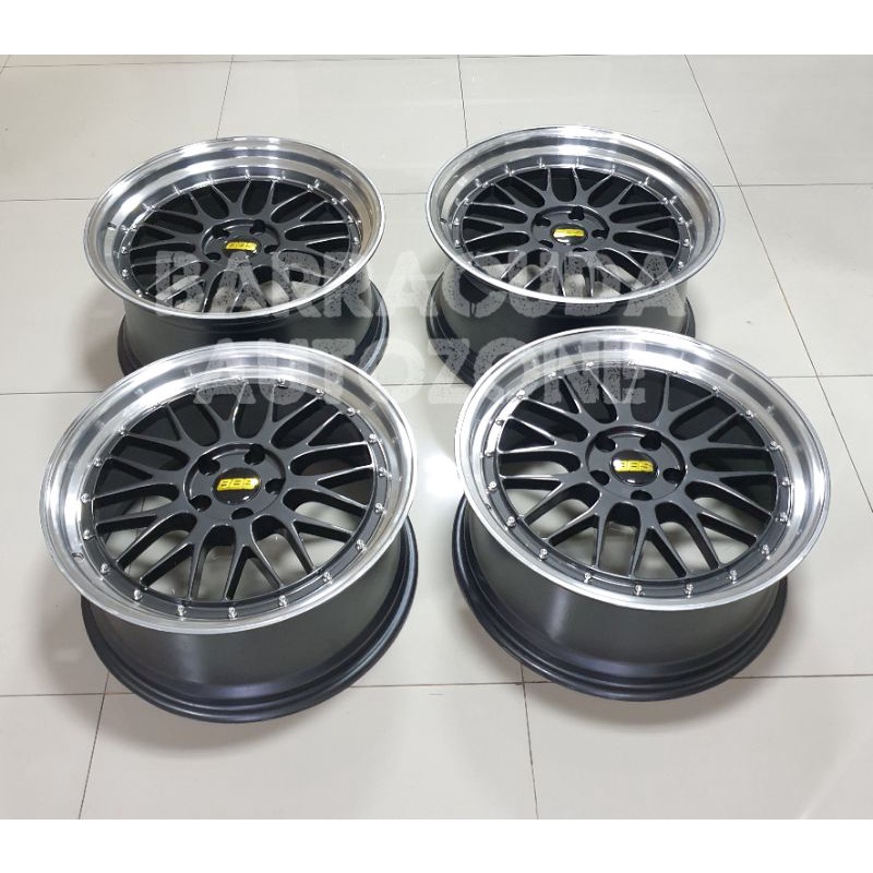 Velg 2nd Rep BBS LM R19 8.5 - 9.5 pcd 5x114.3 ring 19 et.35 good condition