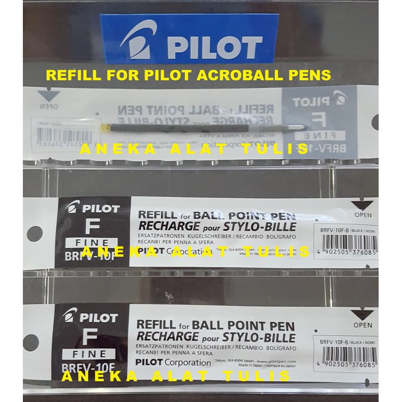 

Pilot ACROBALL Refill / Isi Ulang Pulpen Acroball