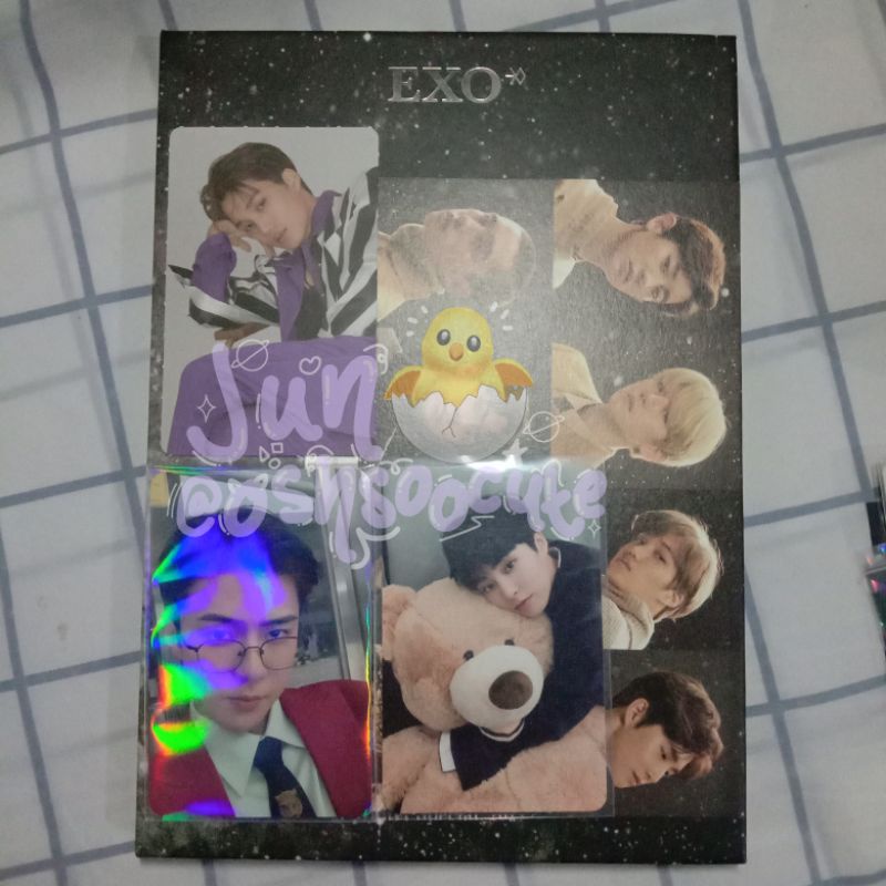 [booked] pc photocard exo kihno jasmer sehun