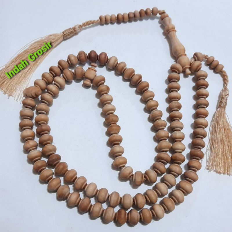 TASBIH KAYU CENDANA PROFIL 8MM 99BUTIR ORIGINAL