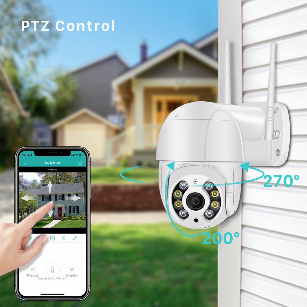 Kamera Ipcam cctv APP ICSEE 8MP oudoor/Indoor cctv mini sambung waterproof antiair rotate 360 Aplikasi ISEE