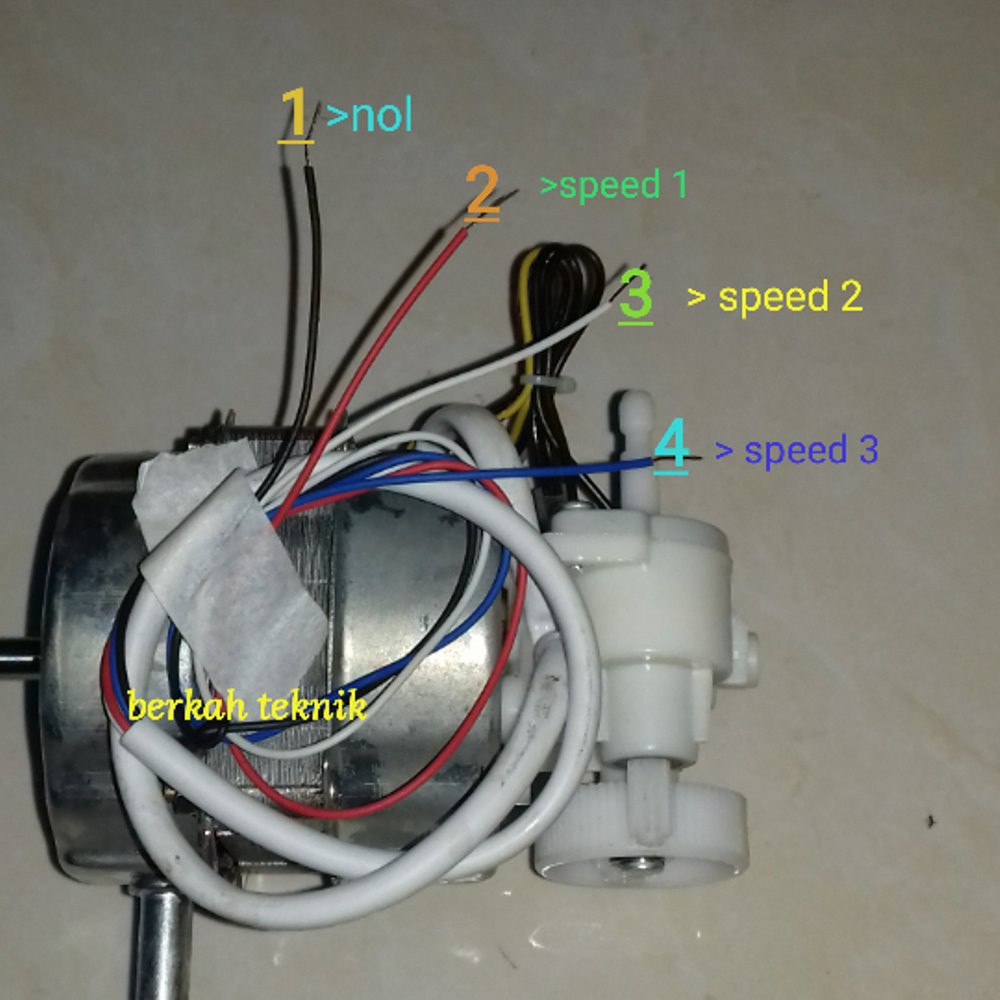 Dinamo Kipas Angin 16&quot; inch UNIVERSAL Satu Set Dengan Gear Box Gulungan Spul Spool Stand fan cosmos