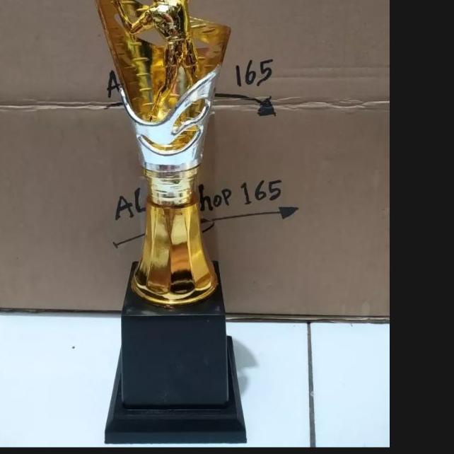 ➬ trophy piala badminton satuan ✱