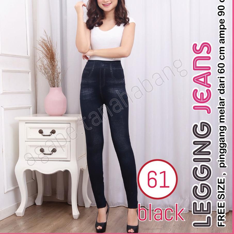 legging Jeans #61 / Legging Jeans Wanita