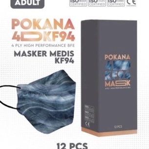 Masker Pokana KF94 Medis isi 12 pcs