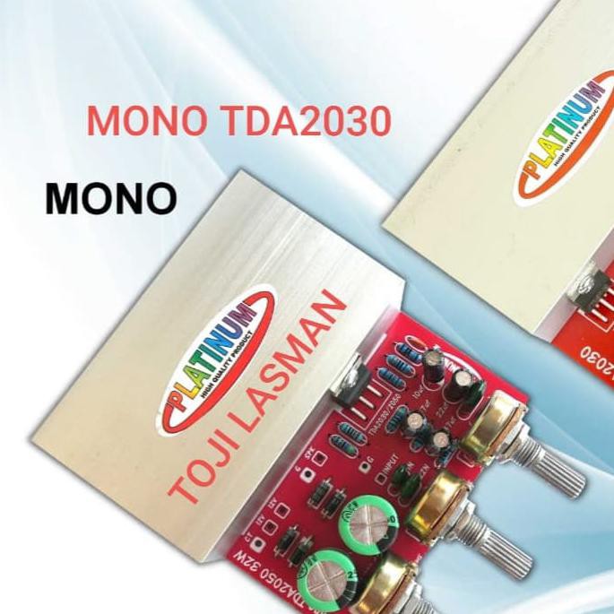 Jual Kit Pcb Speaker Aktif Tda 2030 Tda2030 Mono Platinum Indonesia