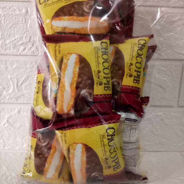 

Snack kiloan ori Chocopie (isi 12pcs)