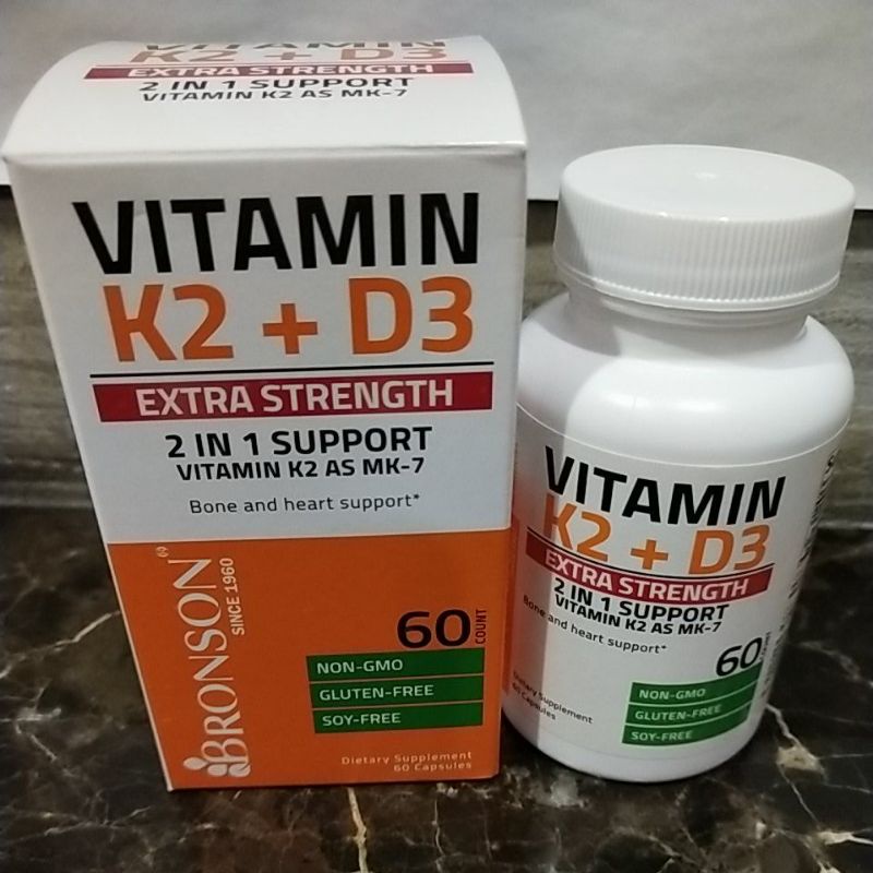 bronson vitamin d3 + k2