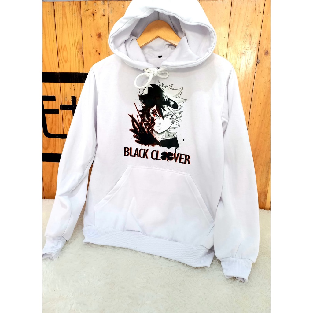 Hoodie Asta Face Black Clover Anime Blackbull Manga Premium