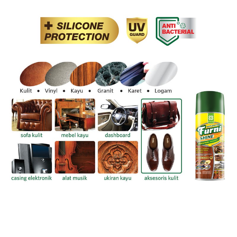 PRIMO Furni Shine Pembersih Pengilap Furniture Polish