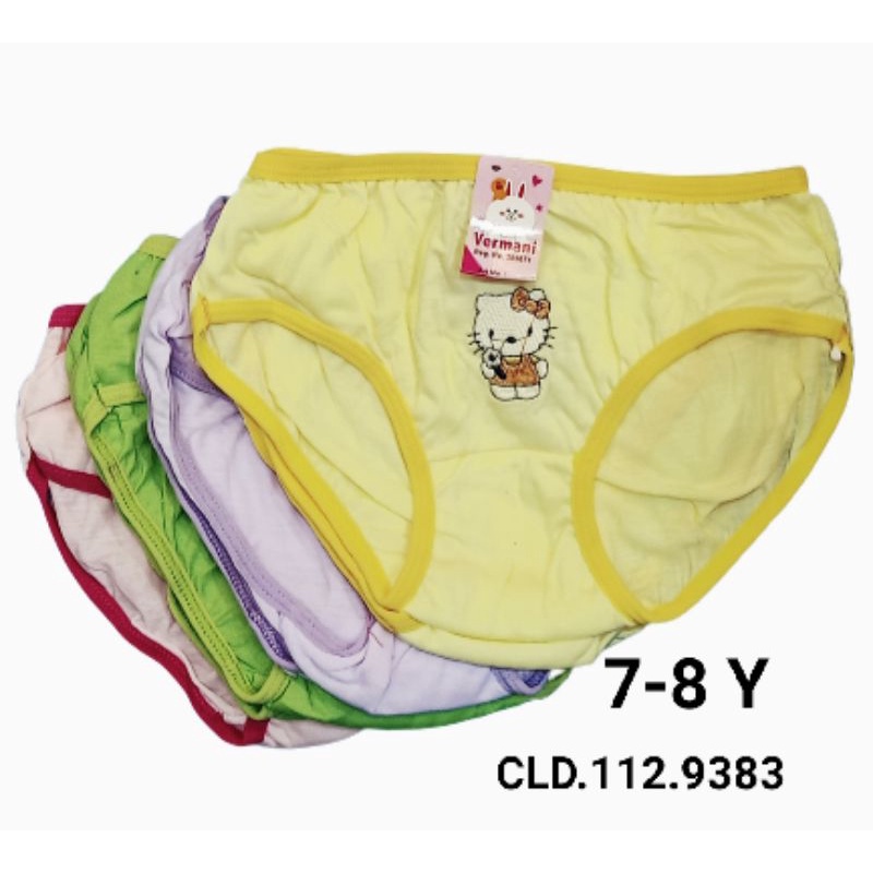 6 pcs celana dalam anak perempuan remaja katun ABg/Celana anak cewek sd katun