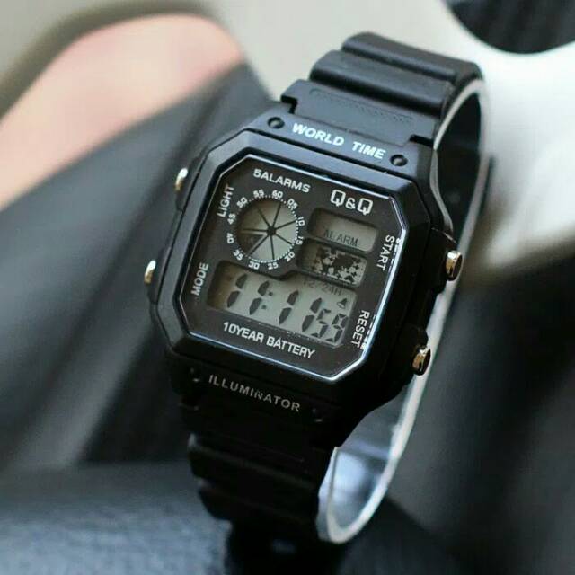 Jam tangan qnq digital pria