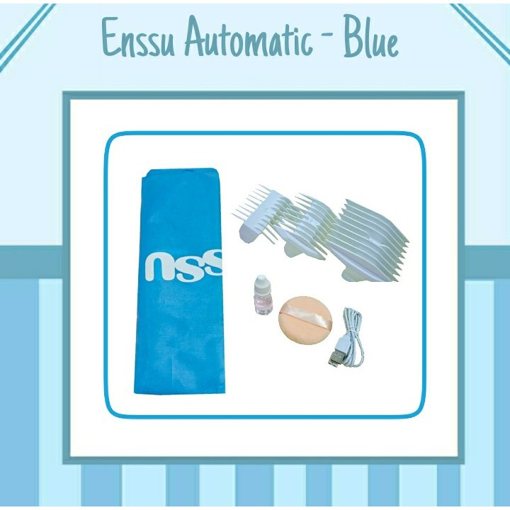 ENSSU - Automatic Inhaling Hair Clipper ( Alat Cukur Rambut )