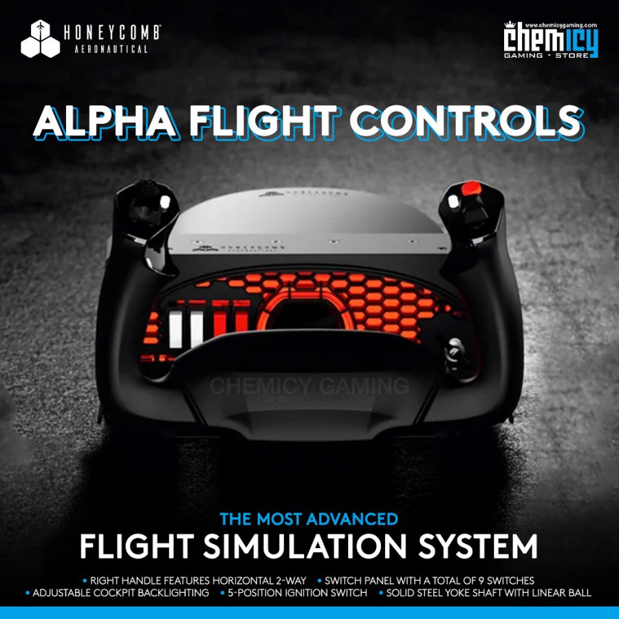 Honeycomb Aeronautical Alpha Flights Controls