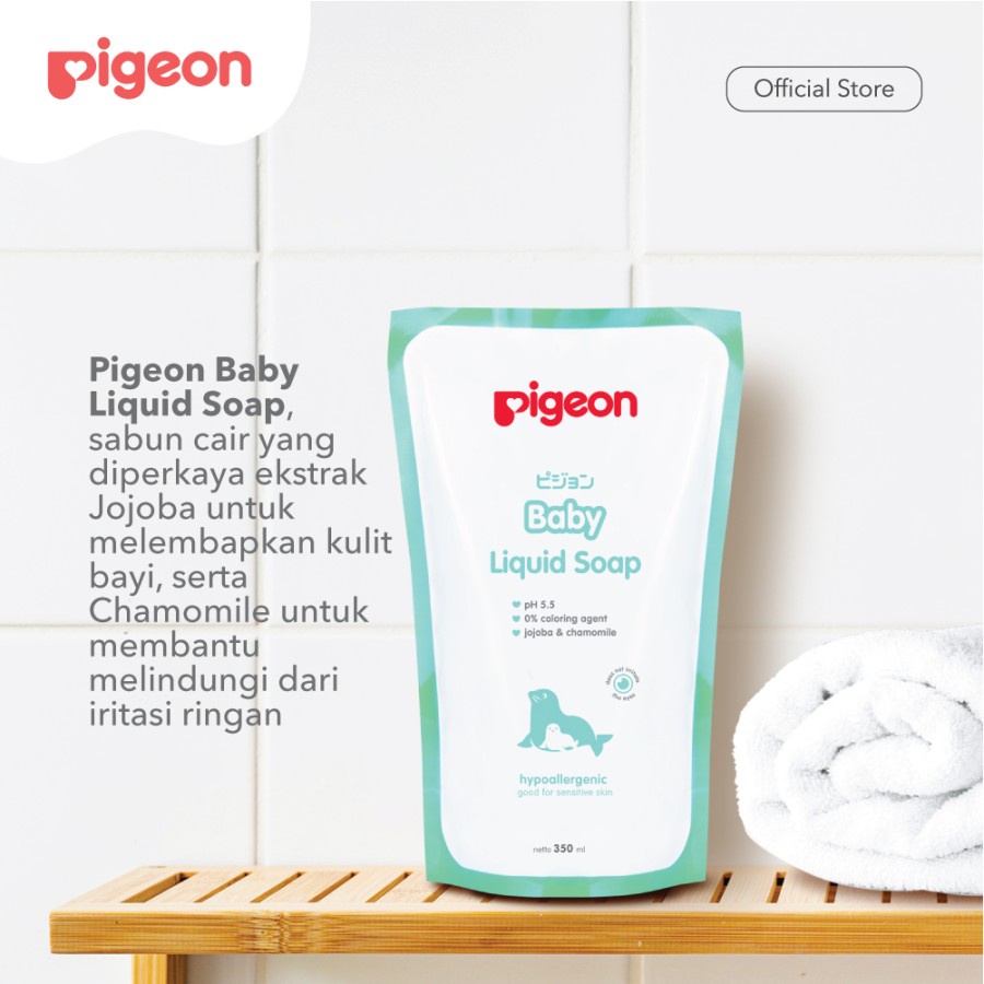 Pigeon Liquid Soap 350ml REFILL