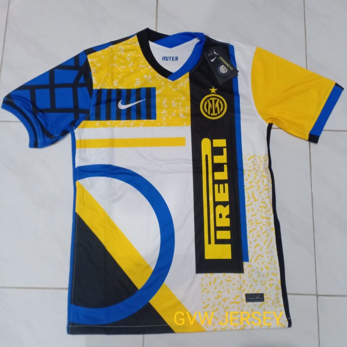 Jersey Inter Milan 4th Go 2021.grade Ori Import. - S Bola