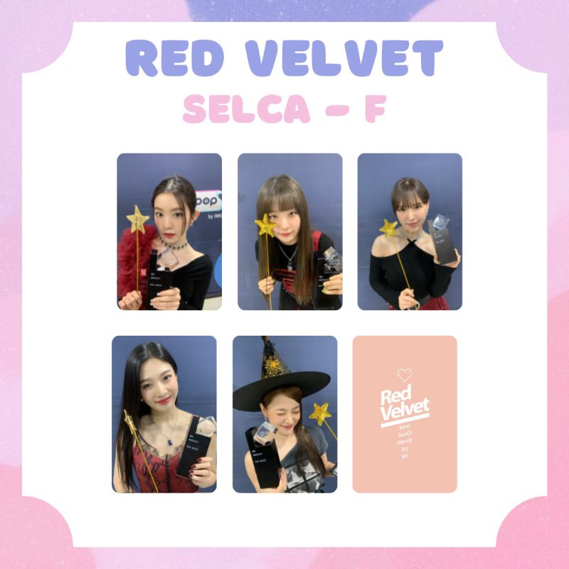 [RED VELVET] PHOTOCARD SELCA RED VELVET #2 ‼️ BACA DESKRIPSI ‼️