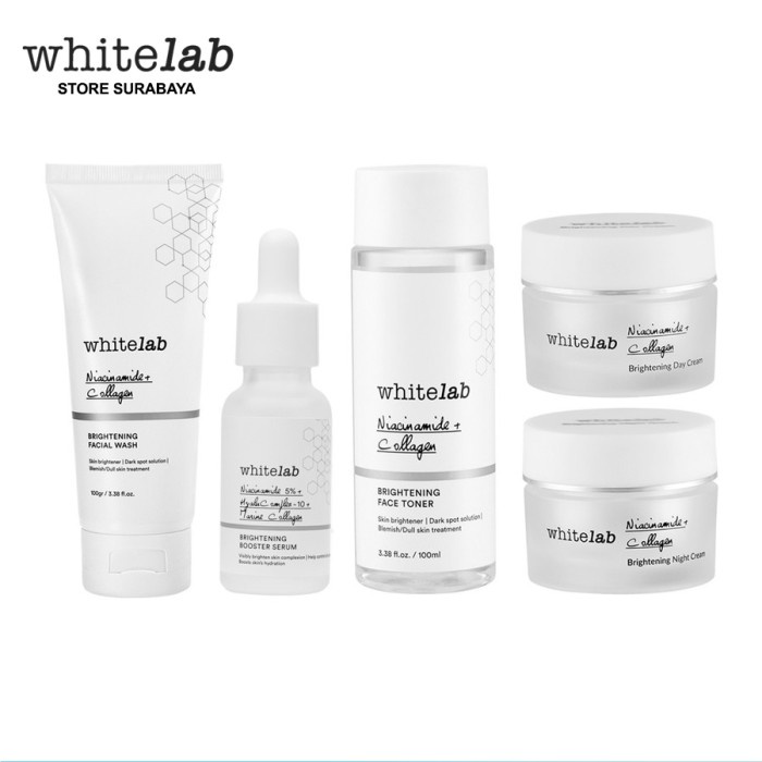 Whitelab Brightening Face Series + Serum - Face Serum New