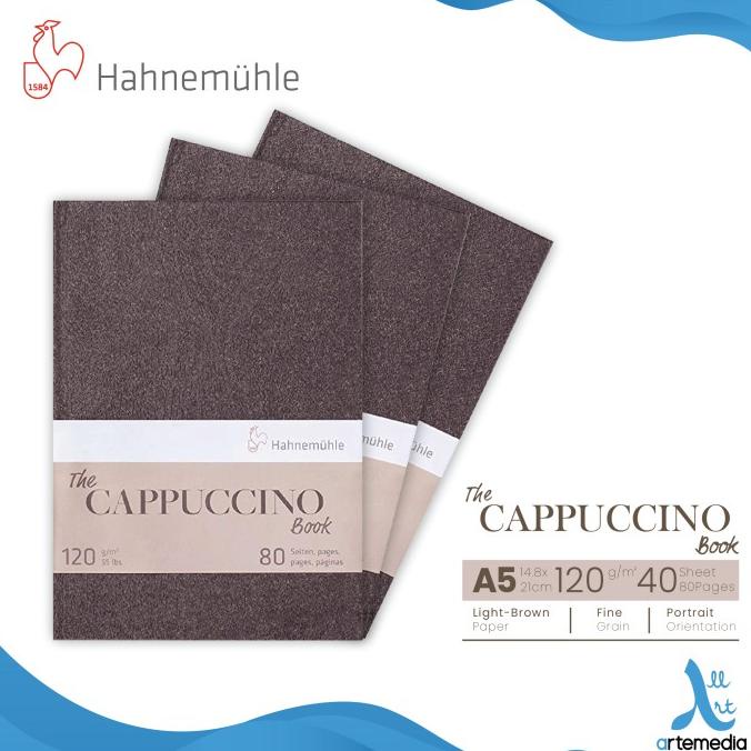 

(BISA COD) Buku Sketsa Hahnemuhle The Cappuccino A5 Hard Cover Sketchbook BERGARANSI Kode 1121