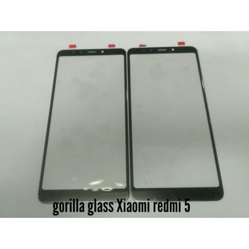 GLASS LCD - KACA LCD - KACA DEPAN LCD XIAOMI REDMI 5