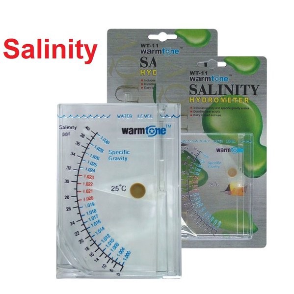 Hydrometer Warmtone Salinity - Hidrometer Alat Ukur Kadar Garam di Air