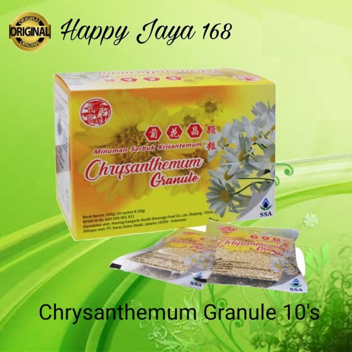 

B0621D Chrysanthemum Granule Teh Bunga Kembang Matahari Pt Ssa 054
