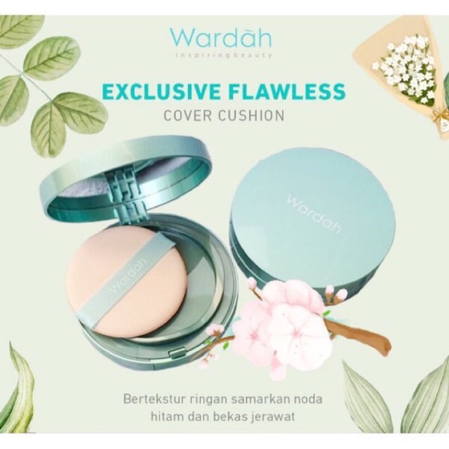 Wardah Exclusive Flawless Cover Cushion 15gr