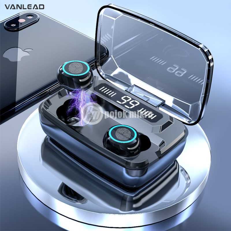 ZEBRA TWS Earphone Bluetooth 5.0 LED Touch Powerbank Dock 2000mAh M11 Headset Earphone