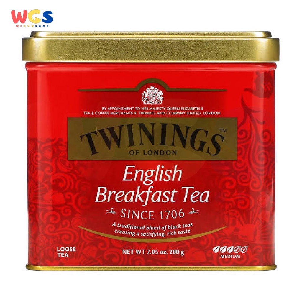 Twinings of London English Breakfast Loose Leaf Black Tea 7.05oz 200g