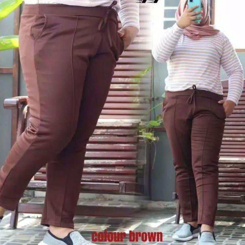 CELANA DOTY PANTS SCUBA JUMBO SIZE M-XXXL / CELANA CUBIT TALI/CELANA GARIS TULANG