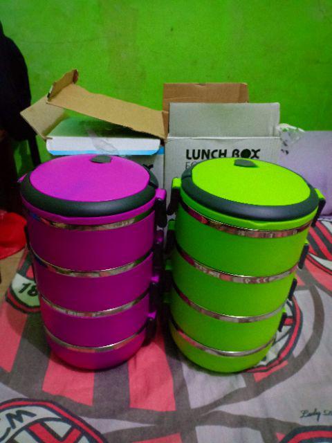 Lunch Box Susun 4/ Rantang 4 Susun Stainless