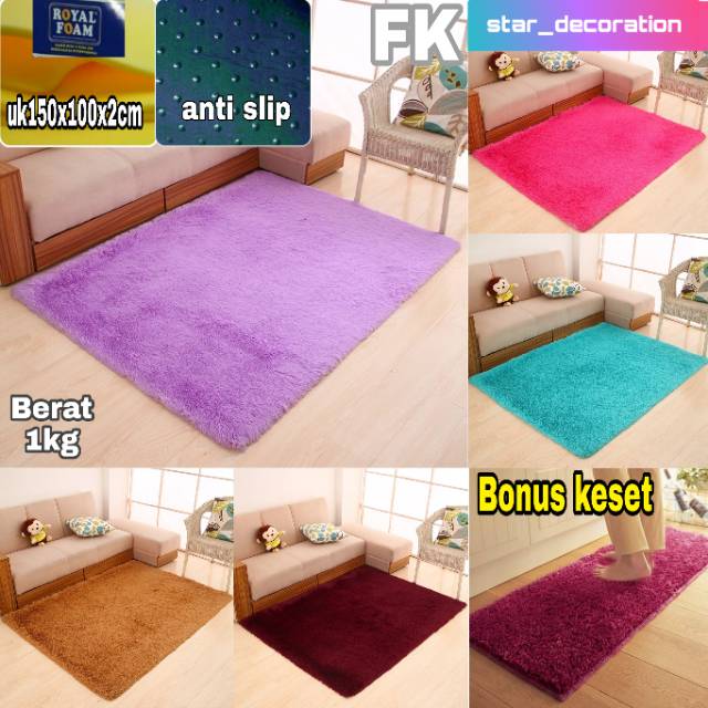 Karpet bulu matras uk 150x100x2cm Shopee Indonesia Karpet bulu matras uk 150x100x2cm Shopee Indonesia