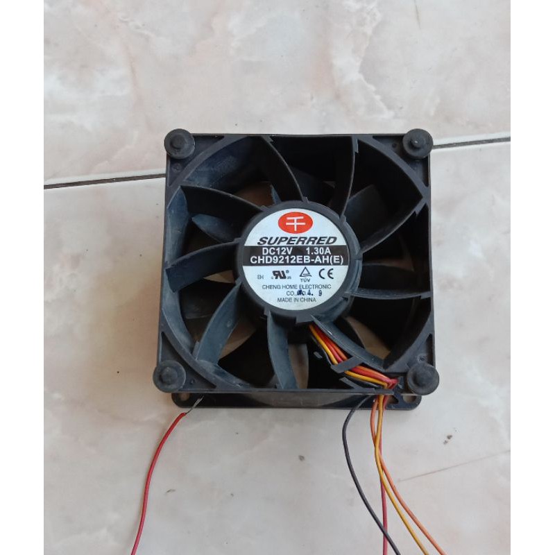 Fan/Kipas SUOERRED 12V 1.30A 9 x 9Cm