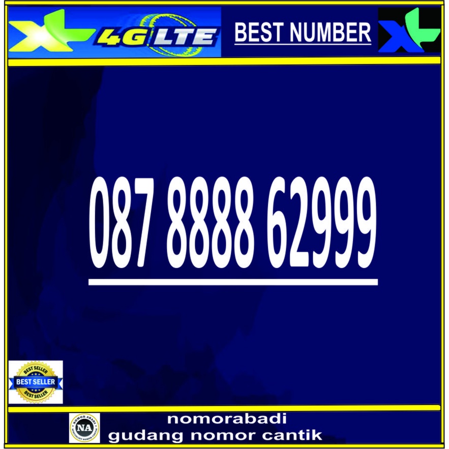 NOMOR CANTIK XL 4G 8888 H800