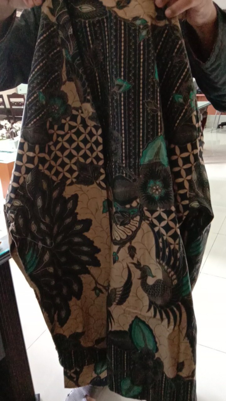 Kemeja Batik Prabu Bahan Katun Baturaden Reguler Fit A176