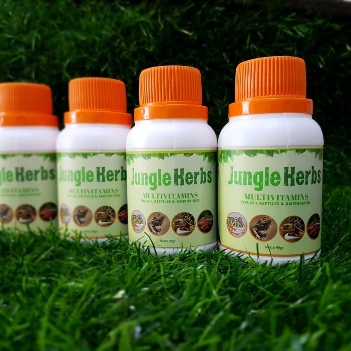 Jungle Herbs MULTIVITAMINS untuk Reptil dan Amphibi