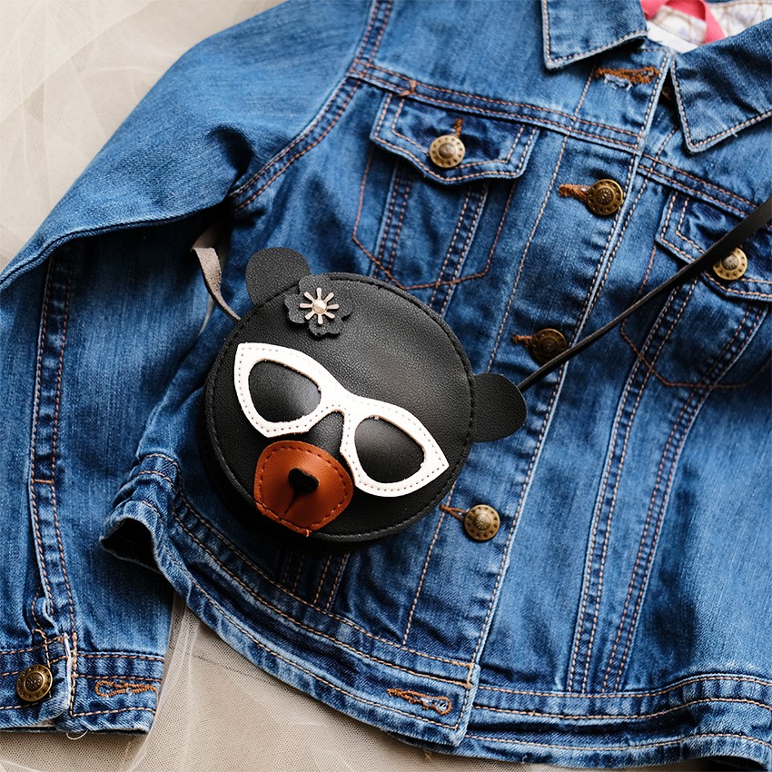 Skoola Tas Selempang Anak Cool Bear Mini Cute Kids Sling Bag