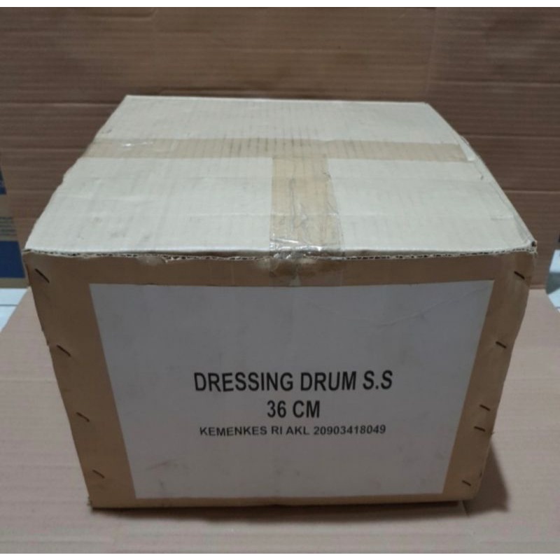 Tromol 36cm / Dressing Drum 36 cm / Tromol kasa / Tromol Verban