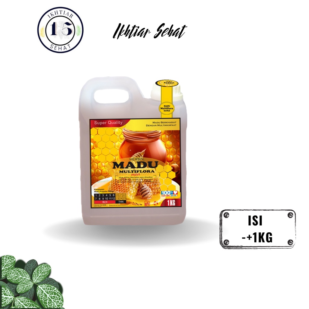 

MADU MULTIFLORA 1KG MADU MULTIFLORA KILOAN MADU UNTUK DAYA TAHAN TUBUH MADU ANEKA BUNGA
