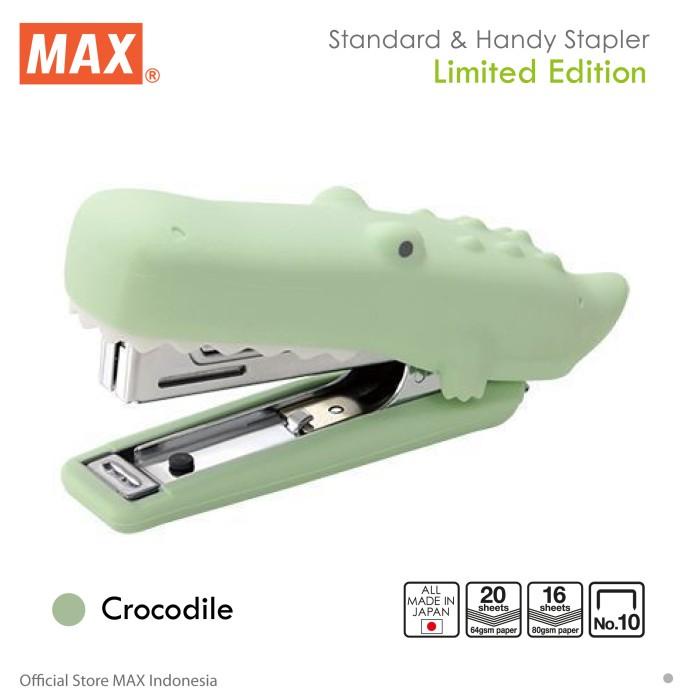 

Staples | Stapler Max Hd 10 Nx - Crocodile Murah Baru
