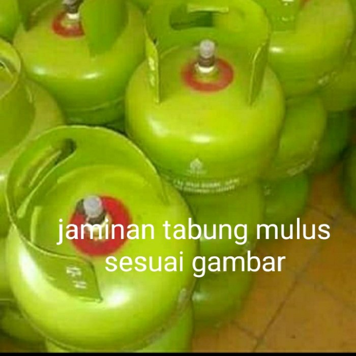 tabung LPG 3 kg isi