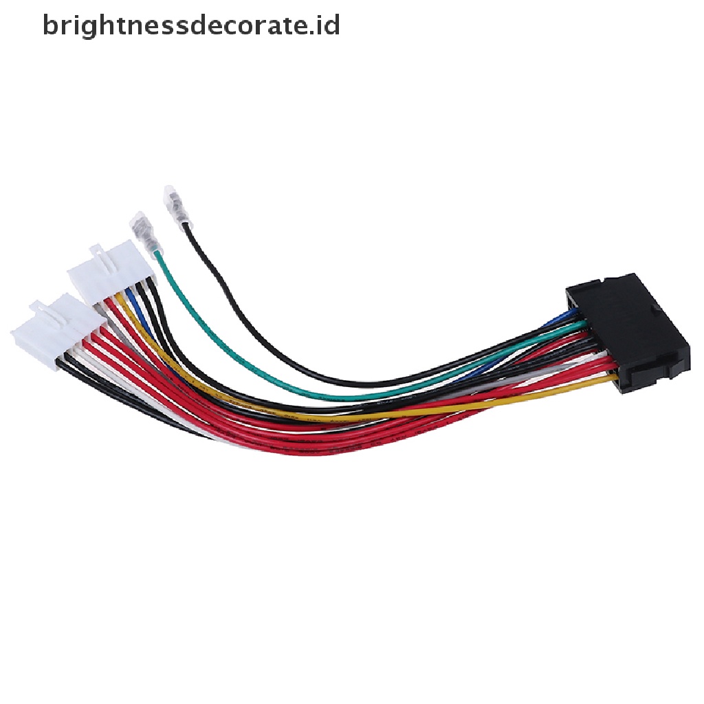 [birth] 20P ATX To 2 Port 6Pin AT PSU Converter Power Cable For Computer 286 386 486 586 [ID]