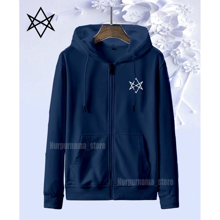 [BISA COD] SWEATER HOODIE BMTH ZIPPER RESLETING TEBAL KUALITAS DISTRO UNISEX M L XL XXL