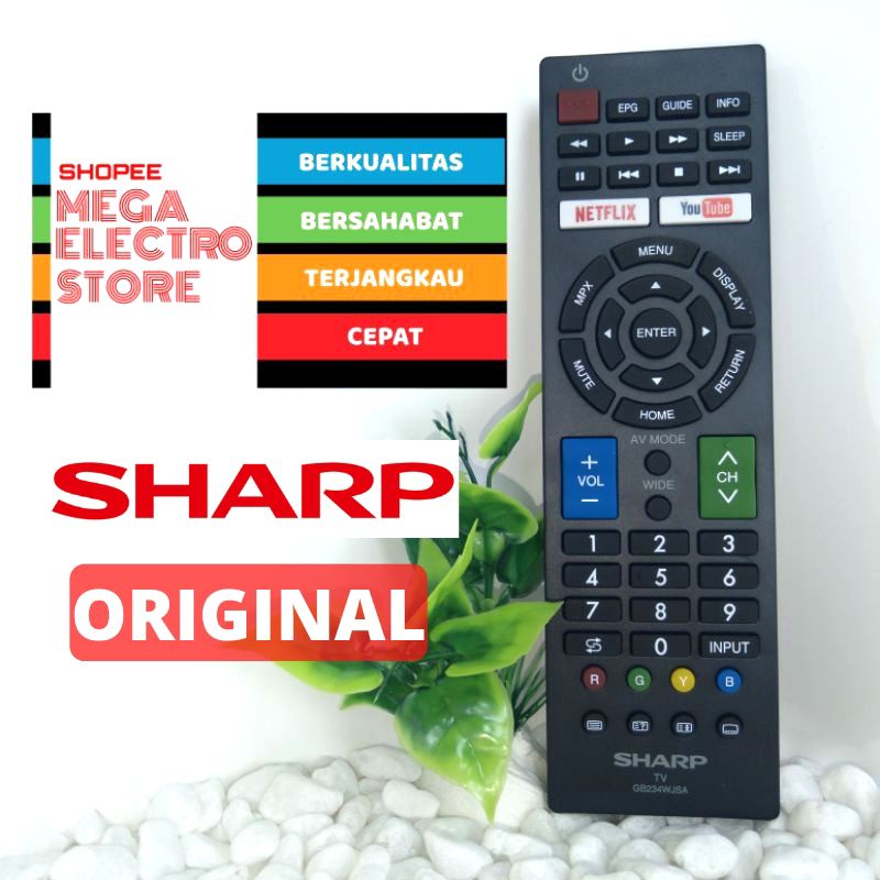 REMOTE SHARP SMART TV LED ORIGINAL - B5