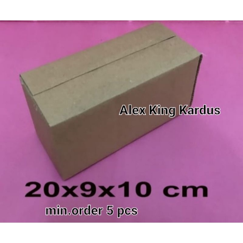 

Kardus / box / 20x9x10 cm / karton packing polos baru ST