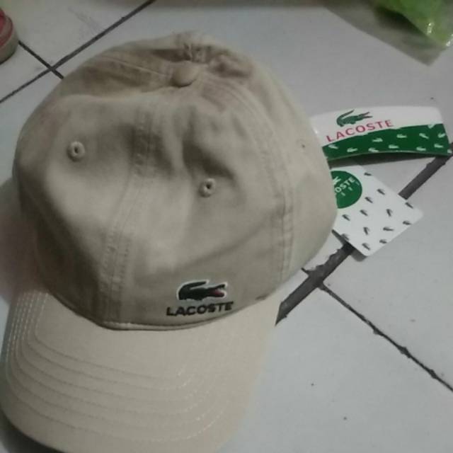 Topi Lacoste Original with Tag