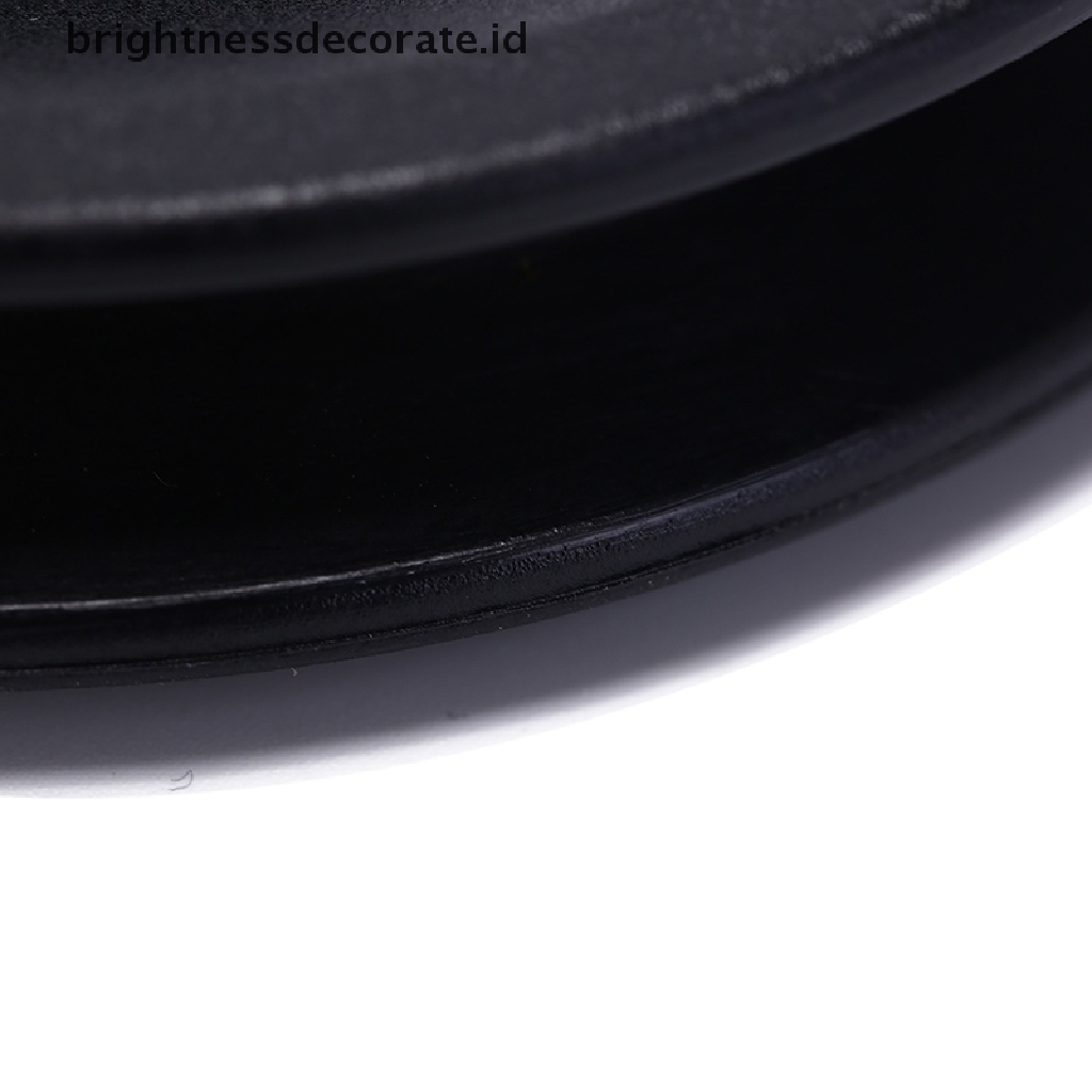 1pc Kabel Roda Katrol 90mm Warna Hitam Untuk Gym