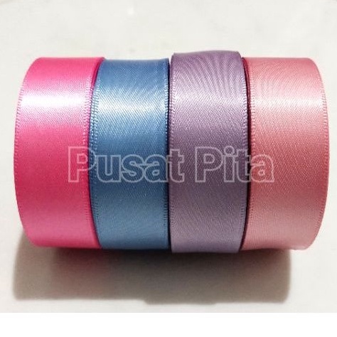 

Pita Satin double side 1.9cm Rp 2.600/meter. ada 196warna, slide berikutnya untuk pilihan warna.