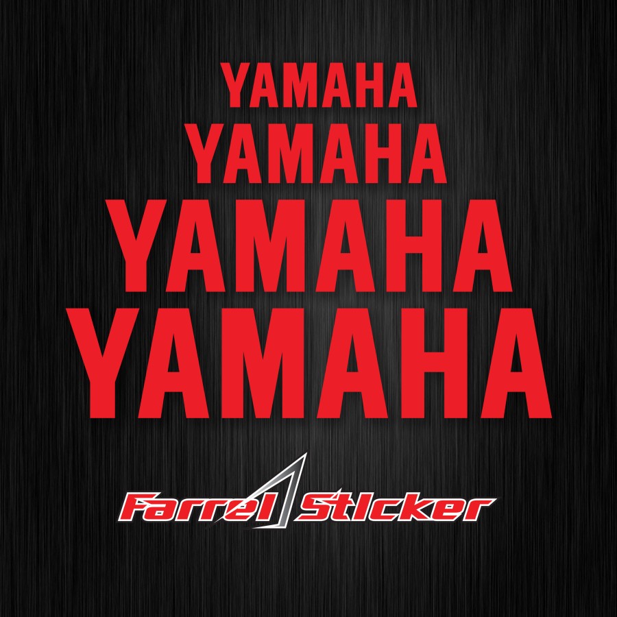 stiker sticker YAMAHA