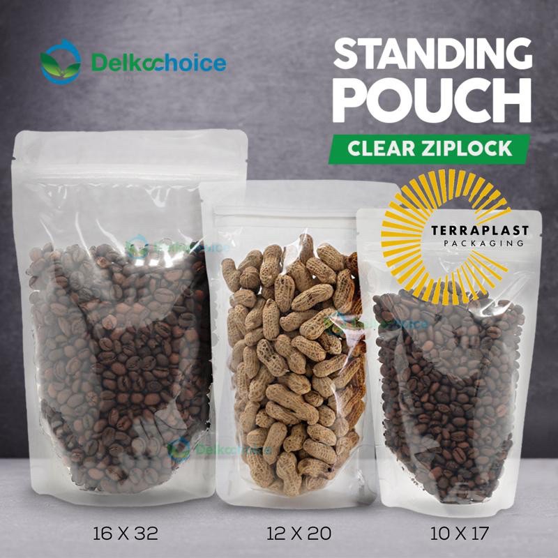STANDING POUCH PREMIUM MURAH / PLASTIK KEMASAN CLEAR